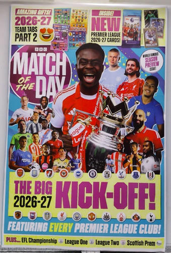 Match the day magazine 13th - of,