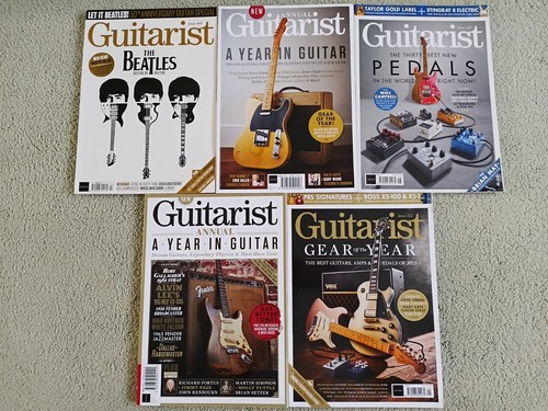 Guitarist magazine 5 issue - magazine,