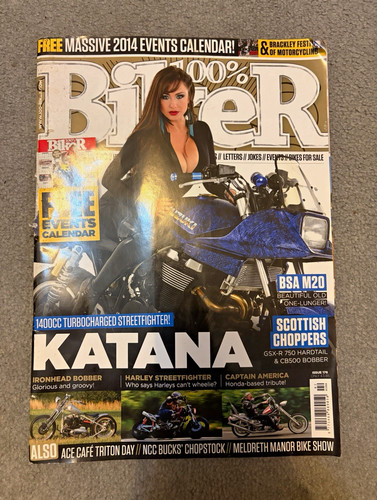 100 biker magazine job lot - biker,