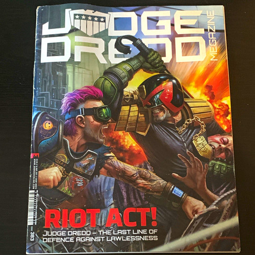 Judge dredd magazine issue 383 - issue,