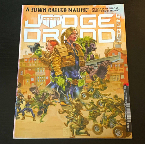 Judge dredd megazine comic - dredd,