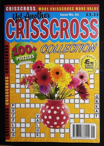 Criss cross puzzle - cross, book