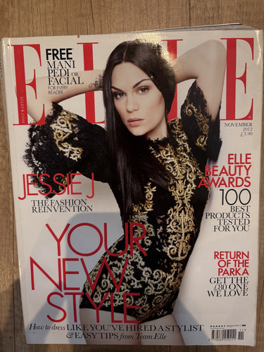 Elle november 2012 jessie j - elle, uk