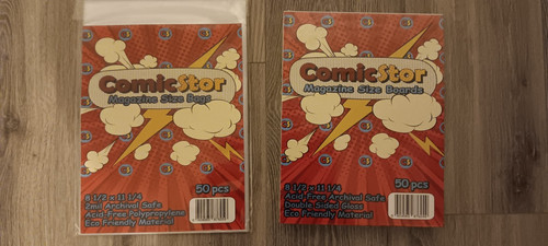 Comicstor magazine bags - magazine,