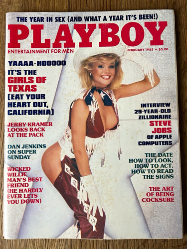Playboy magazine february 1985 - playboy,