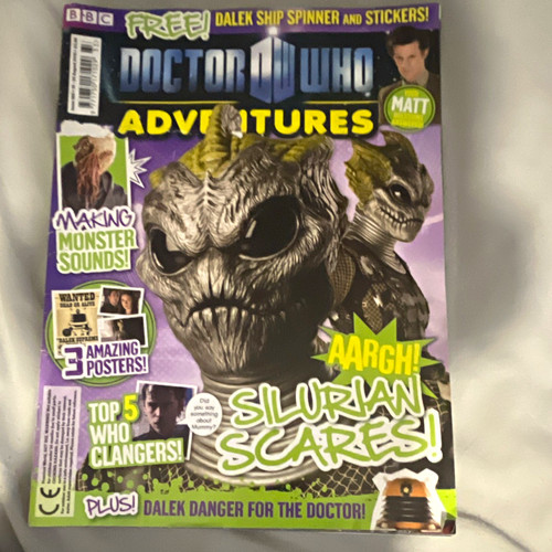 Doctor who adventures magazine - doctor,