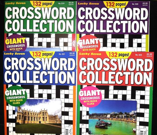Crossword puzzle books - 4,