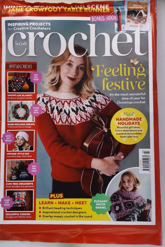 Inside crochet magazine - crochet,