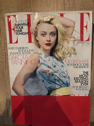 Elle february 2012 dakota - uk,