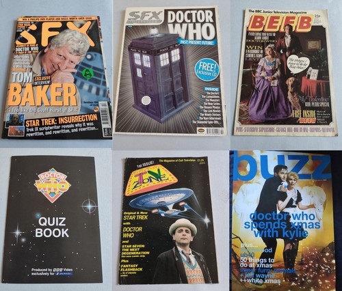 Various doctor who magazines - various,