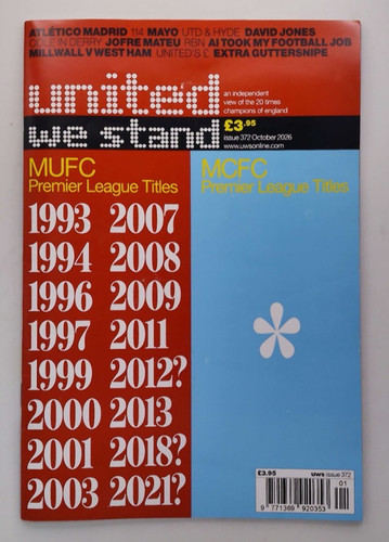 United stand magazine oct - stand,
