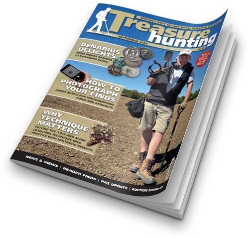 Treasure hunting magazine - treasure,