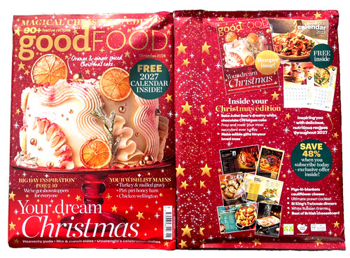 Good food christmas magazine - food,