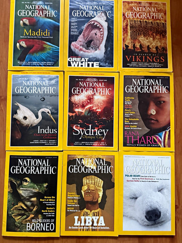 National geographic magazine - national,