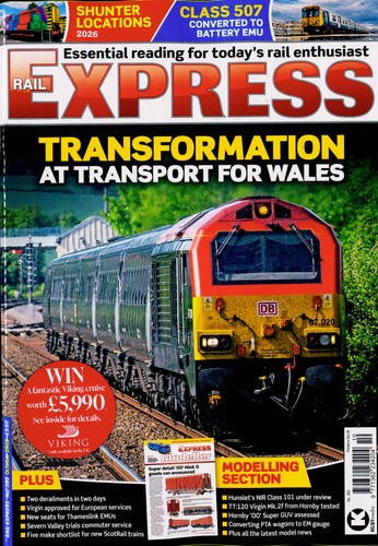 Rail express magazine oct - rail,